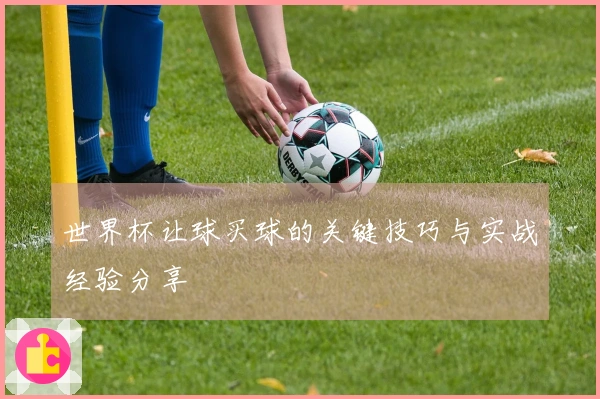 世界杯让球买球的关键技巧与实战经验分享